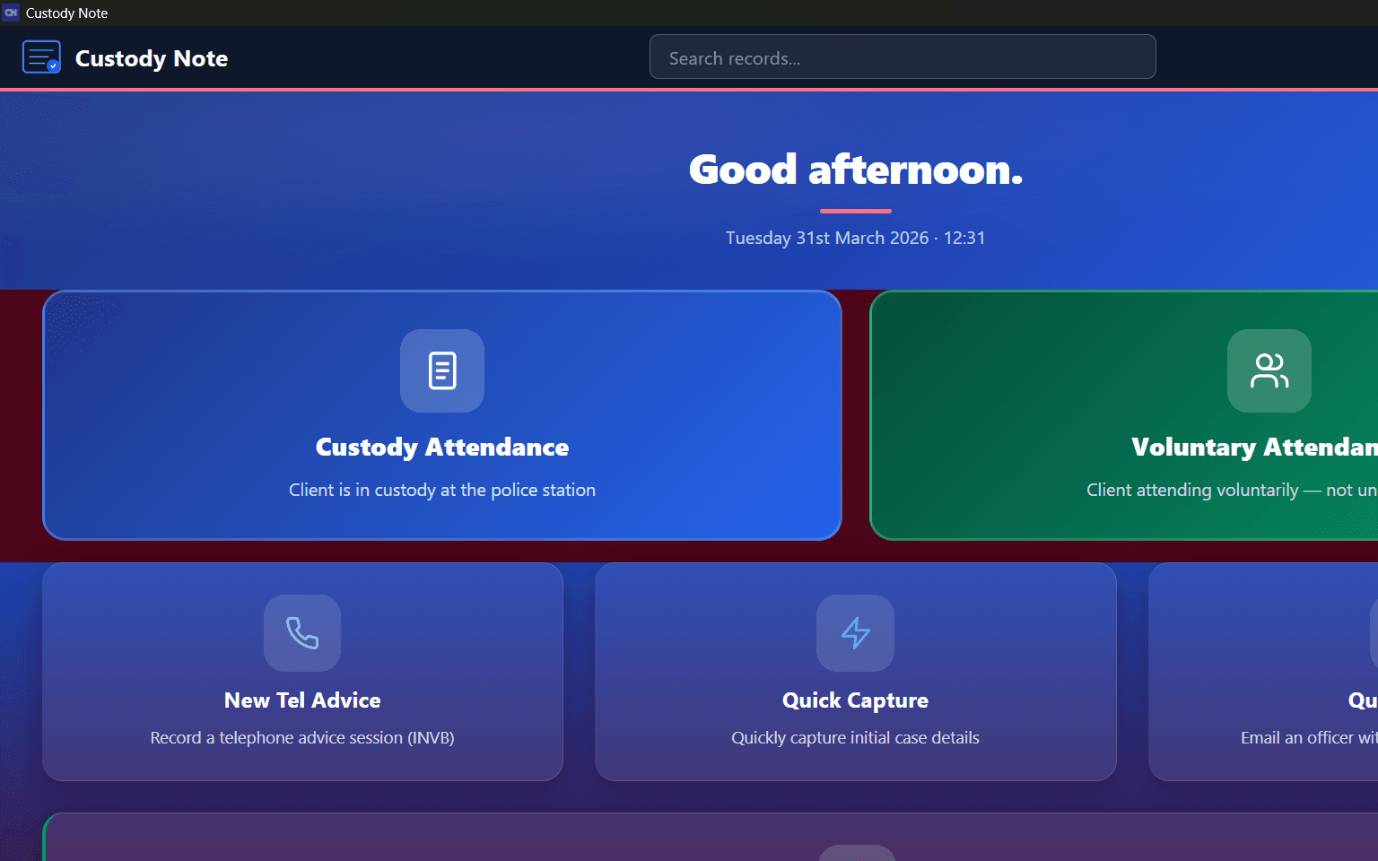 Dashboard — one screen, every workflow